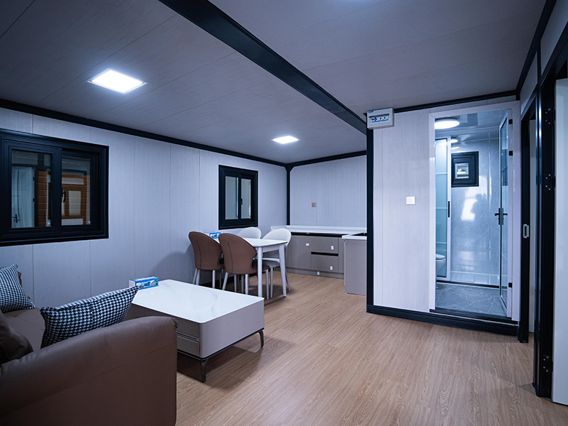 Casa ampliable de 20 pies Con Extensión de doble ala