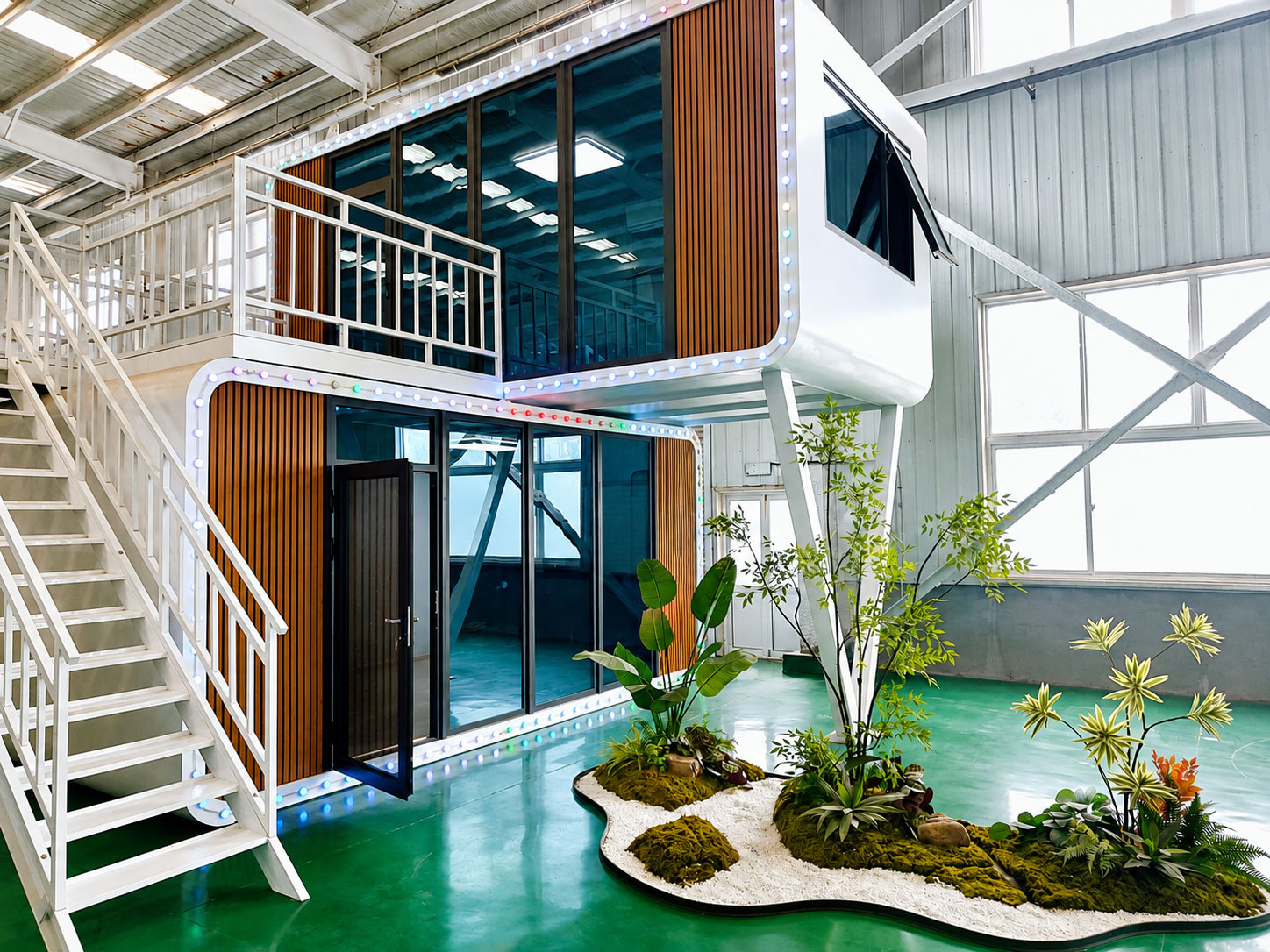 Two-story Capsule Villa（Spacecraft Housing Series）