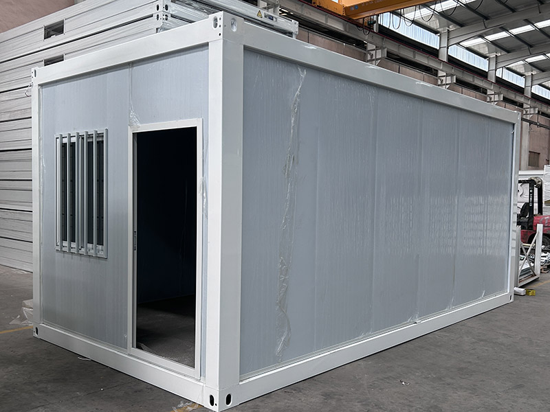 Casa de contenedores plegable