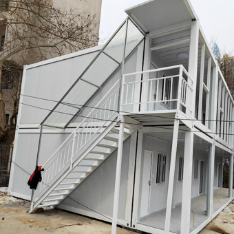 <strong>Casa de contenedores de paquete plano impermeable a prueba d</strong>